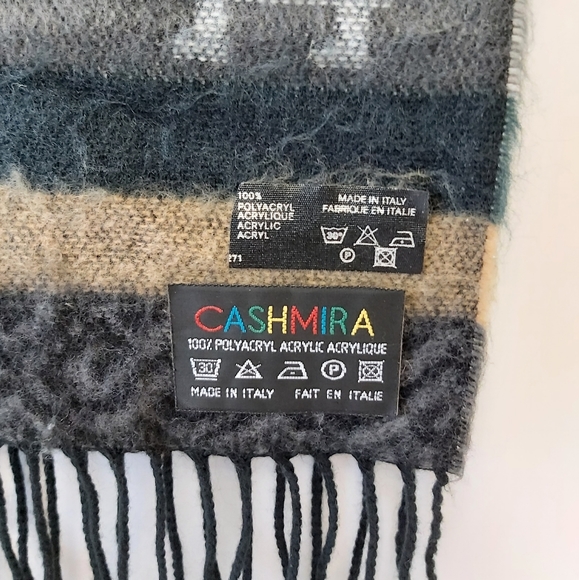 Scarf made in Italie CASHMIRA - Picture 8 of 9